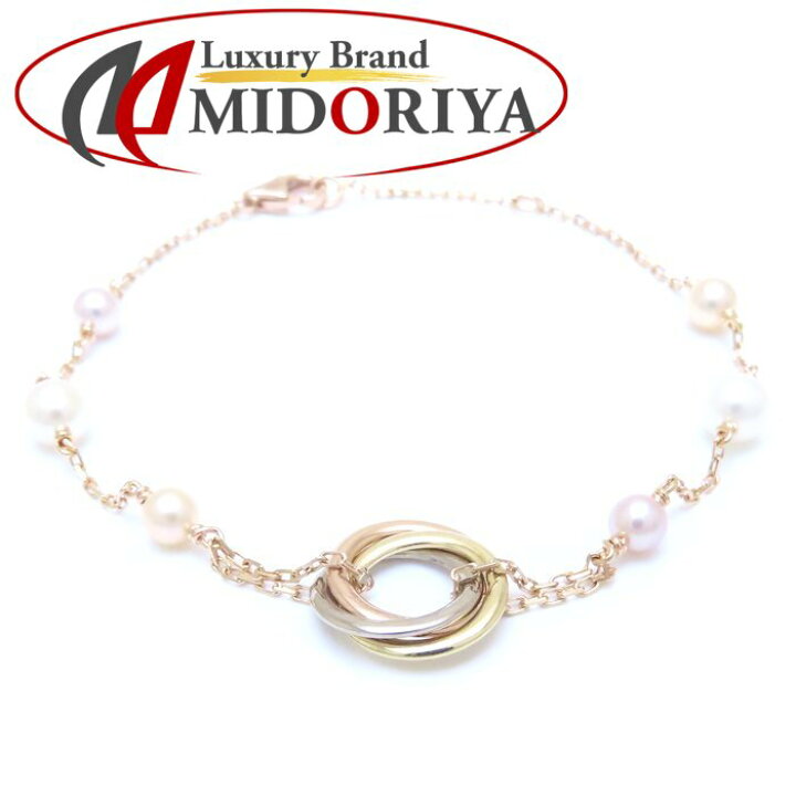 楽天市場】CARTIER カルティエ トリニティ パール ブレスレット 真珠4  