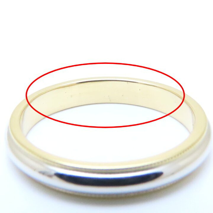 楽天市場】TIFFANY&Co. ティファニー ミルグレイン リング 指輪 15号  