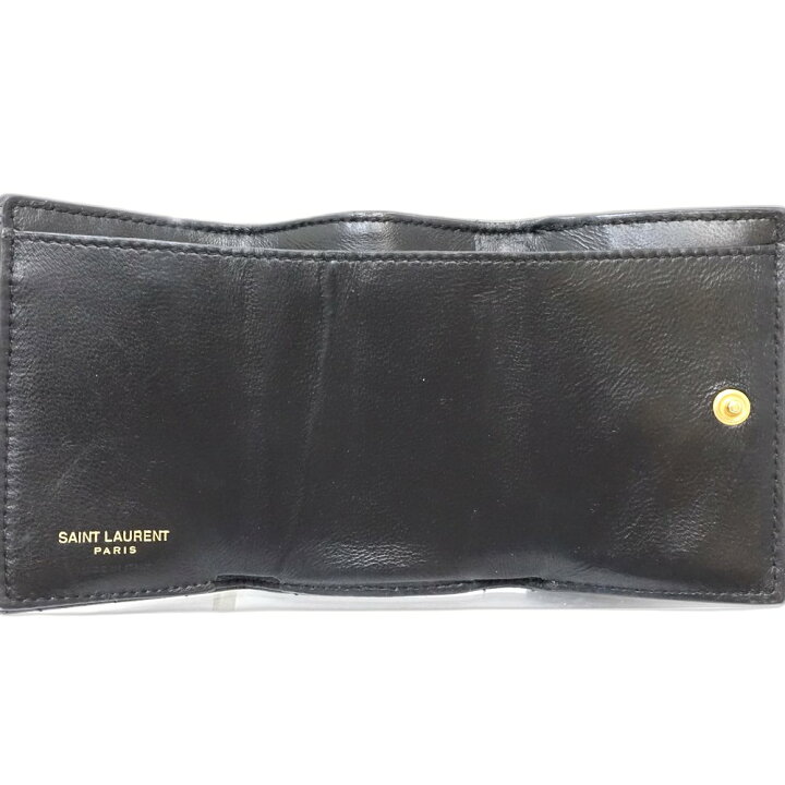 楽天市場】SAINT LAURENT PARIS サンローランパリ 三つ折り財布  