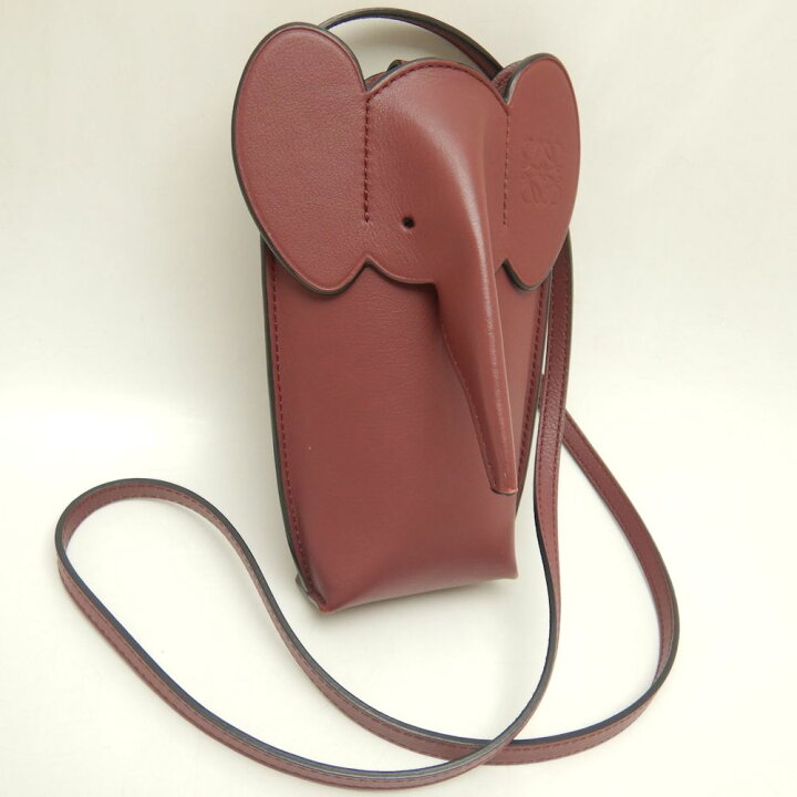 楽天市場】LOEWE ロエベ エレファントポケット ショルダーバッグ 