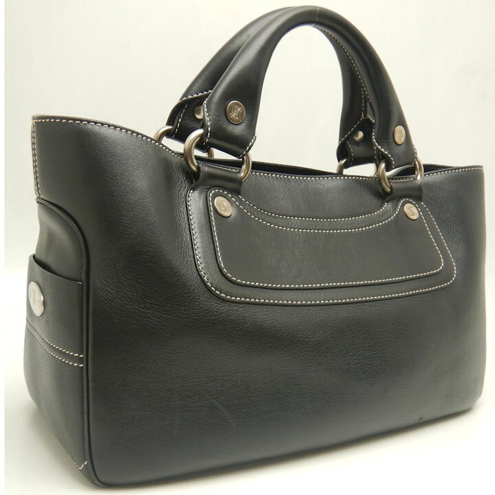 楽天市場】CELINE セリーヌ ブギーバッグ CE00/23 ハンドバッグ レザー 