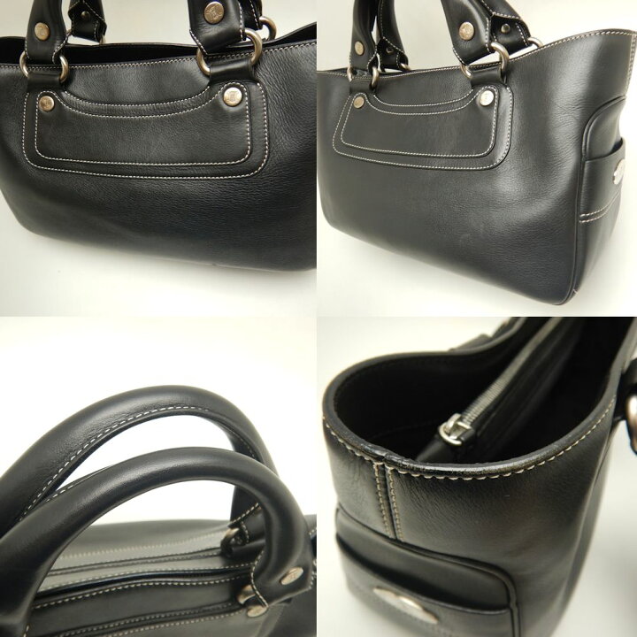 楽天市場】CELINE セリーヌ ブギーバッグ CE00/23 ハンドバッグ レザー 
