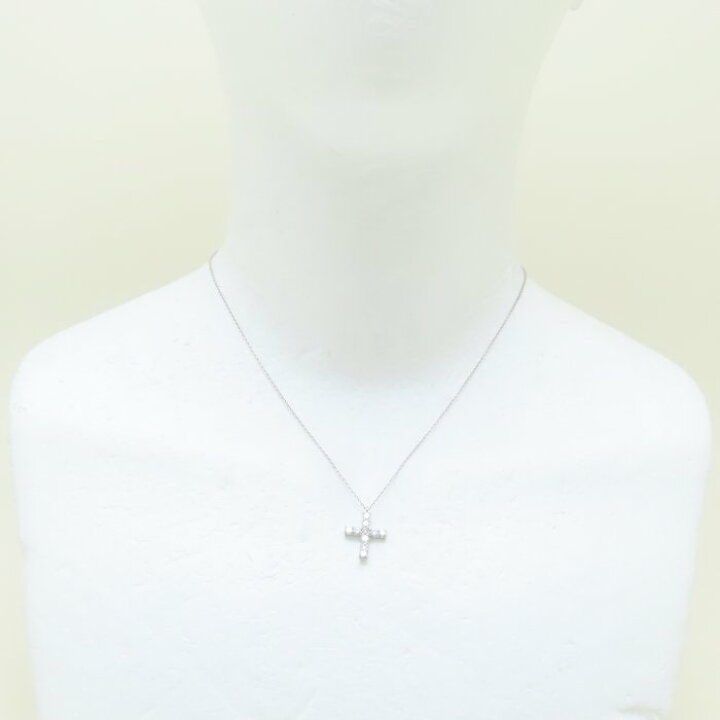 楽天市場】VENDOME ヴァンドーム ダイヤモンド クロス ネックレス 