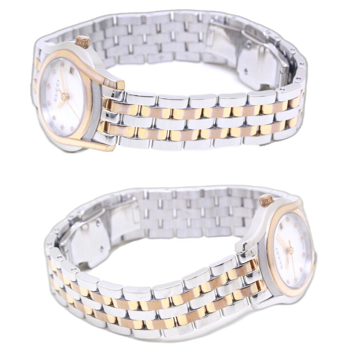 楽天市場】GUCCI グッチ Gクラス 11Pダイヤモンド YA055535 5500L  