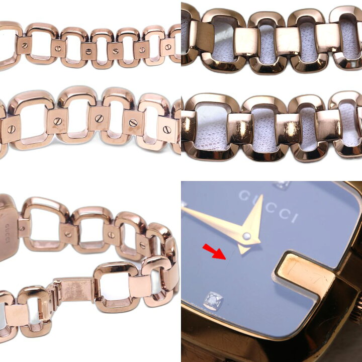 楽天市場】GUCCI グッチ Gコレクション 3Pダイヤモンド YA125512 125.5  