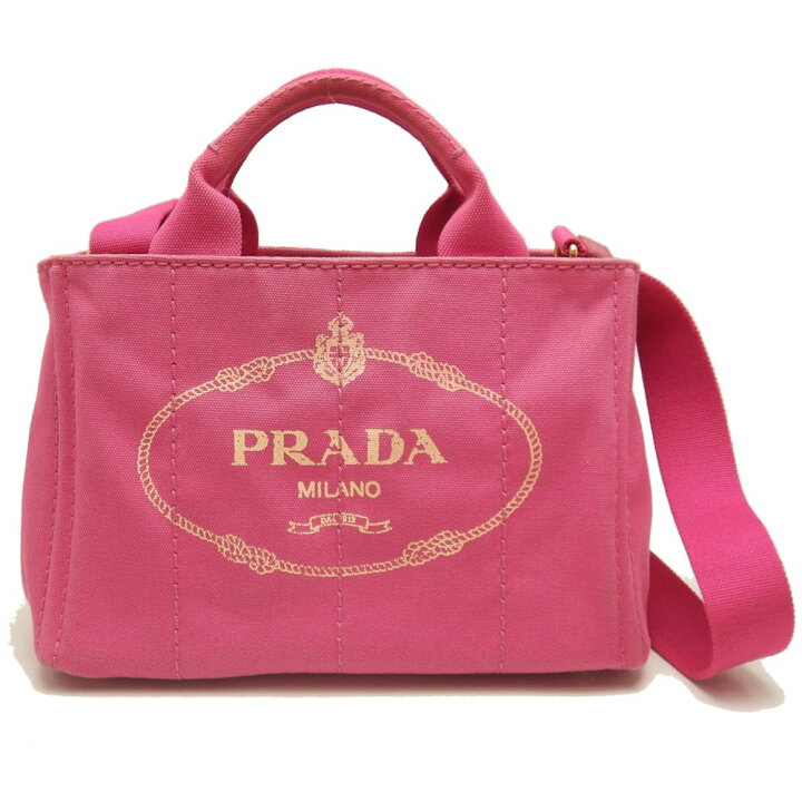 楽天市場】PRADA プラダ カナパ B2439G トートバッグ 2WAY キャンバス 