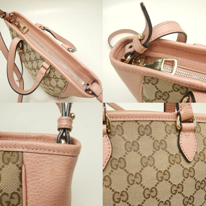 楽天市場】GUCCI グッチ トップハンドル 449241 ハンドバッグ 2WAY GG  