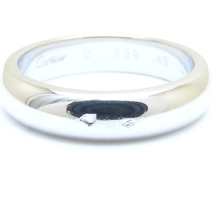 楽天市場】CARTIER カルティエ 1895 ウェディング リング 指輪 4mm #49 