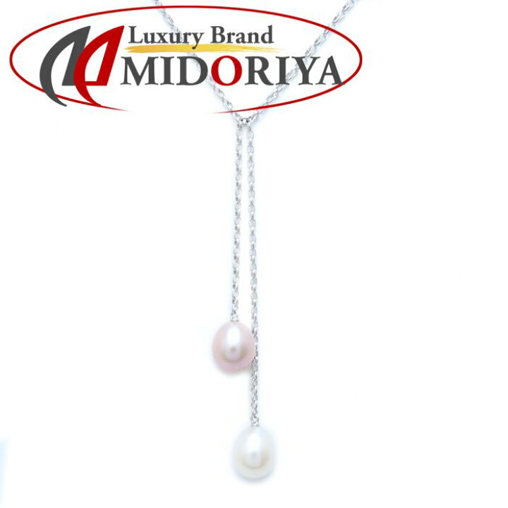 楽天市場】MIKIMOTO ミキモト パール ネックレス Y字ネックレス K18WG 