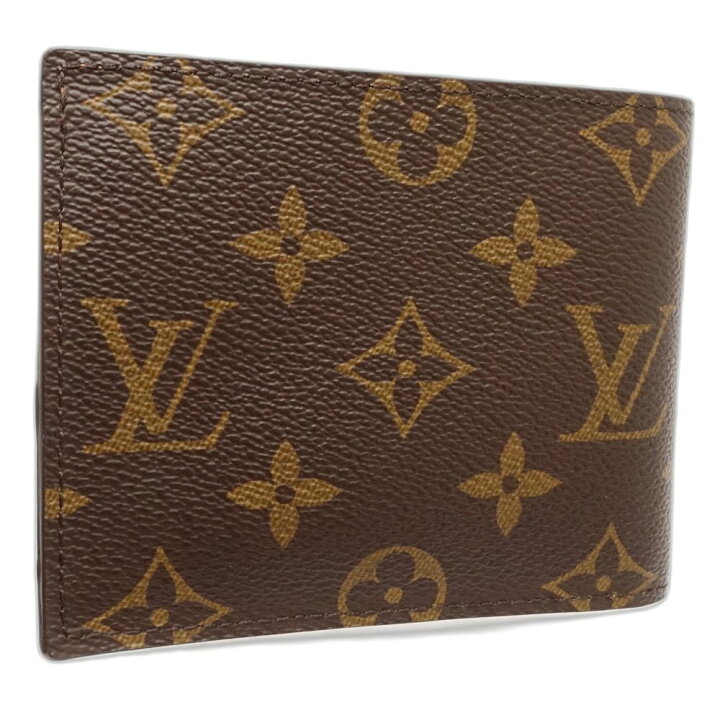 楽天市場】LOUIS VUITTON ルイヴィトン モノグラム 二つ折り財布  