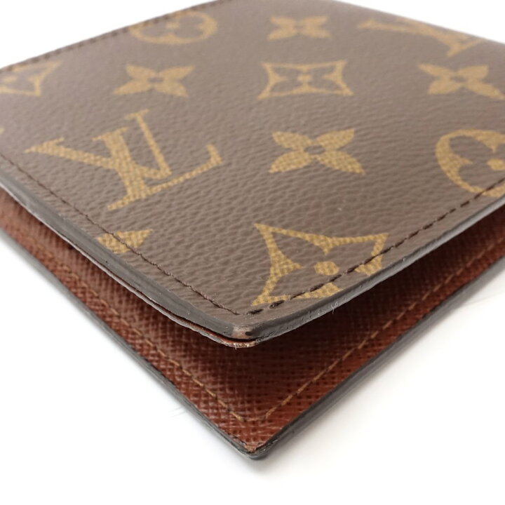 楽天市場】LOUIS VUITTON ルイヴィトン モノグラム 二つ折り財布  