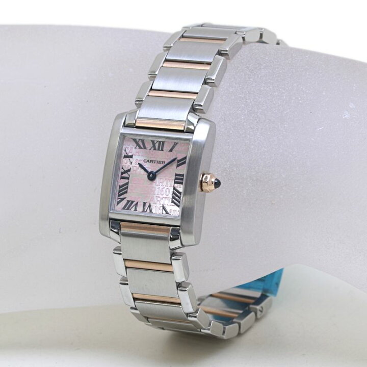 楽天市場】CARTIER カルティエ タンクフランセーズSM W51036Q4 160周年  