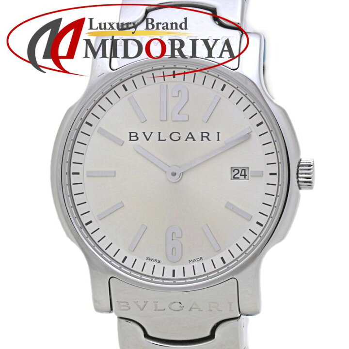 楽天市場】BVLGARI ブルガリ ソロテンポ ST35S ST35C6SSD【磨き済/電池 