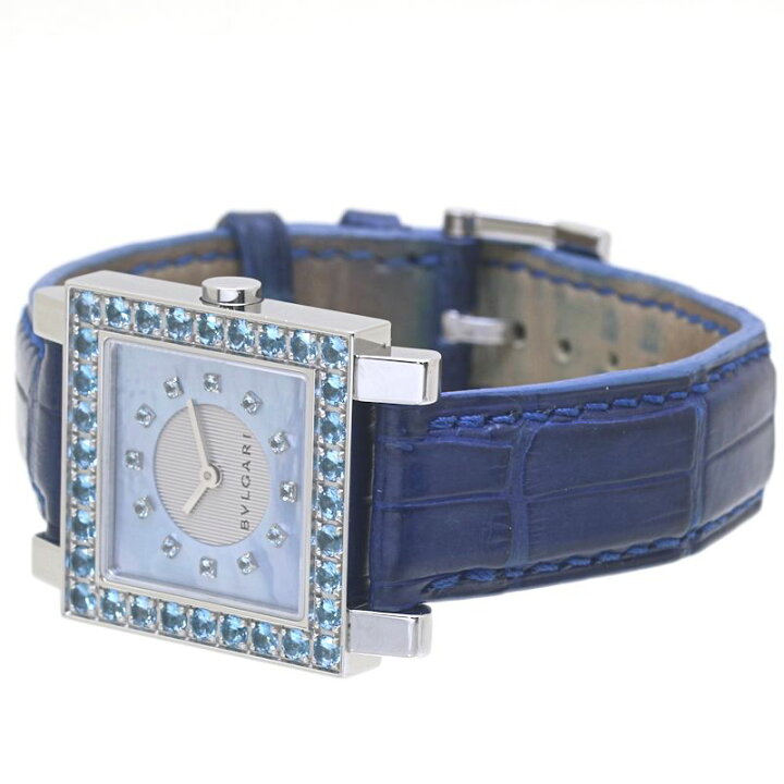 楽天市場】BVLGARI ブルガリ クアドラード ブルートパーズ SQ27C3STL  