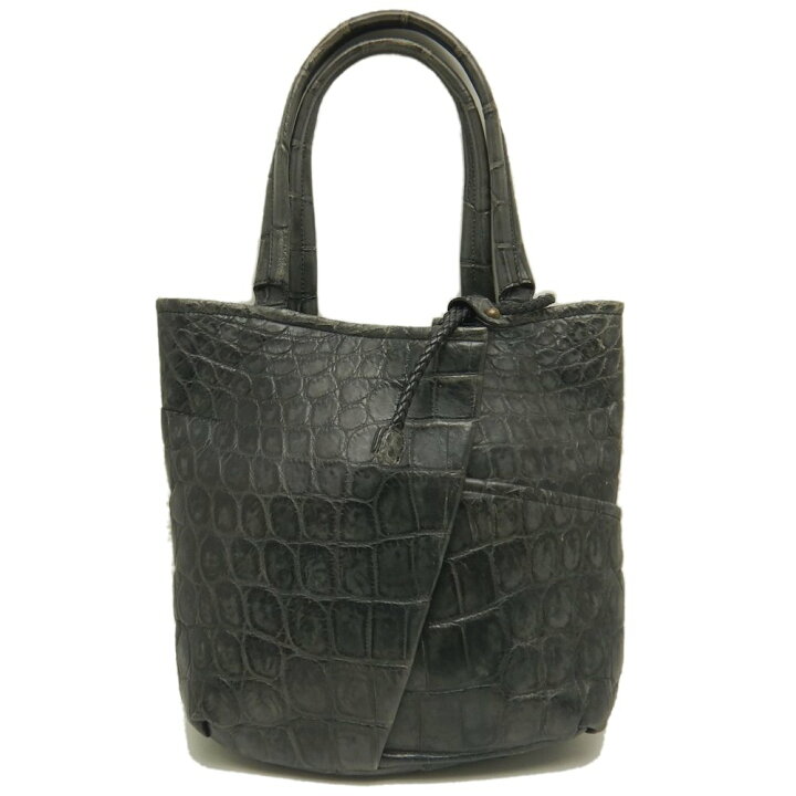 楽天市場】GRES グレ トートバッグ クロコダイル ダークグリーン 