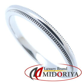 TIFFANY&Co. ティファニー ミルグレイン リング 指輪 11号 Pt950プラチナ レディース /294866【中古】【BJ】