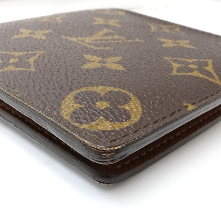 楽天市場】【中古】LOUIS VUITTON ルイヴィトン モノグラム 二つ折り 