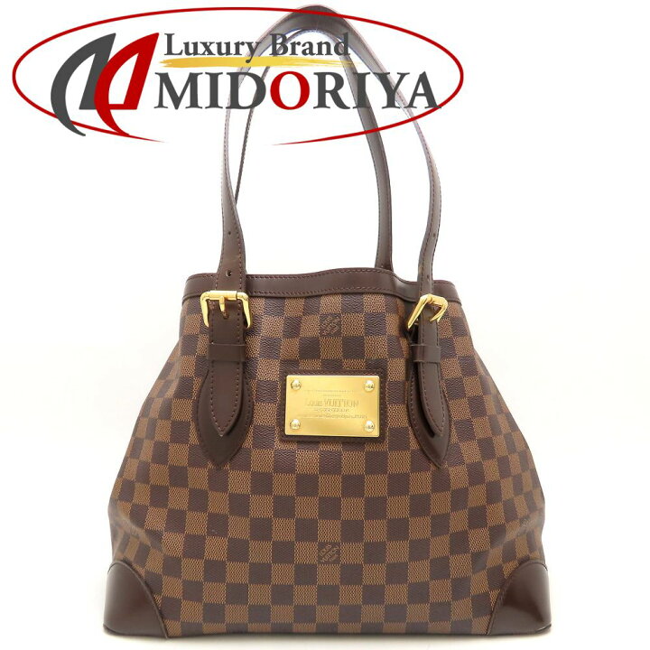 楽天市場】LOUIS VUITTON ルイヴィトン ダミエ ハムステッドMM N51204 
