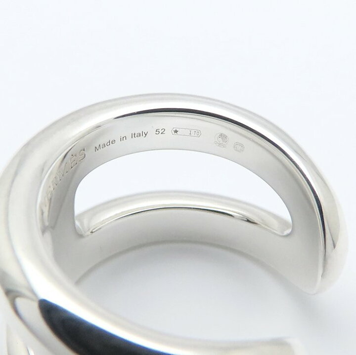 楽天市場】HERMES エルメス オスモズ PM リング 指輪 #52 12号 