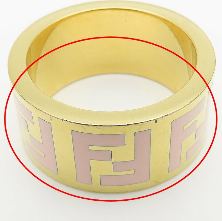 楽天市場】FENDI フェンディ FFロゴ フォーエバー リング 指輪 #M 14号 