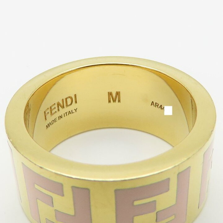 楽天市場】FENDI フェンディ FFロゴ フォーエバー リング 指輪 #M 14号 
