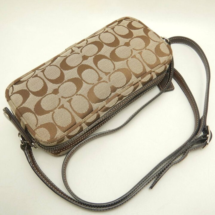 楽天市場】COACH コーチ シグネチャー 6073 ショルダーバッグ ポーチ 