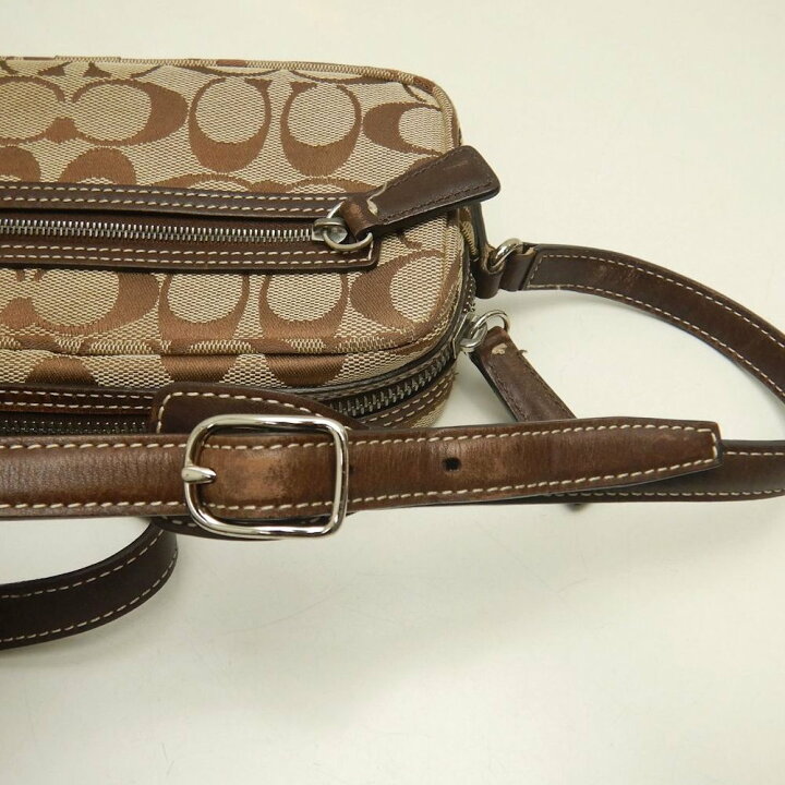 楽天市場】COACH コーチ シグネチャー 6073 ショルダーバッグ ポーチ 