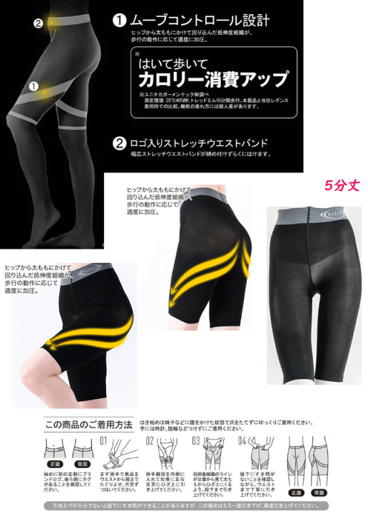 楽天市場】3枚組 まとめ買い RIZAP ライザップ 着圧 レギンス 5分丈