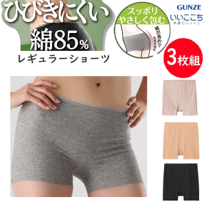 3���g �܂Ƃߔ��� �O���[ �Ђт��ɂ��� ��85% ���M�����[�V���[�c 1���� ���f�B�[�X �J�b�g�I�t ���[���b�O �͂����ݏ�[�� �Ȃ����Ղ� GUNZE ���� ���������� ���K�V���[�c �C���i�[ ���� HZ5162