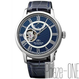 オリエントスター セミスケルトン 自動巻き 手巻き付き 時計 メンズ 腕時計 RK-HH0002L