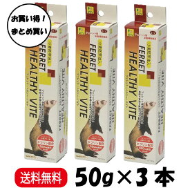 【まとめ買い 3本セット】 三晃商会 フェレット ヘルシーバイト 50g ×3本