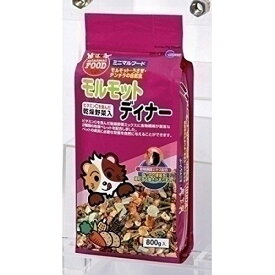 【楽天ランキング受賞】 （まとめ買い）マルカン モルモットディナー 800g MR-533 【×4】