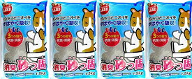 【まとめ買い 4袋】 マルカン トイレ砂 消臭砂っ固 ×4