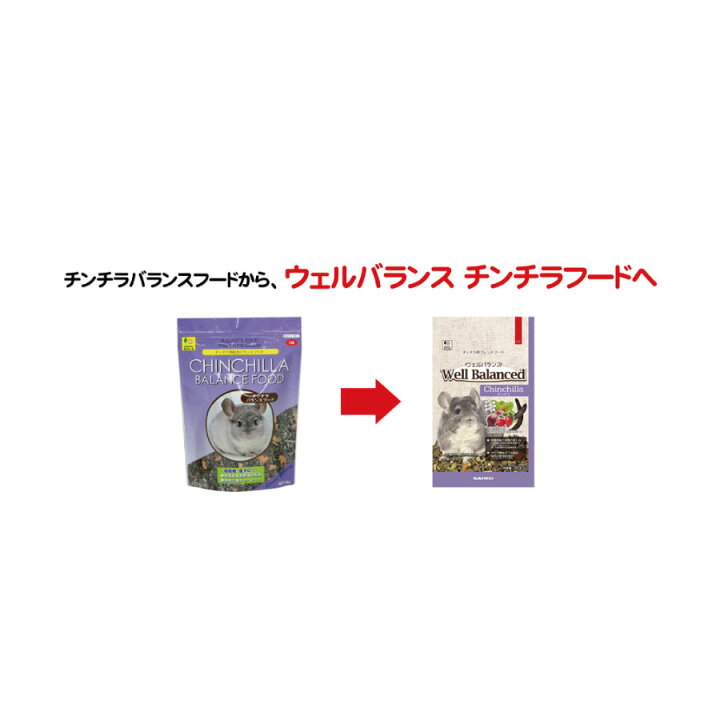 楽天市場】【まとめ買い 12袋】 三晃商会 ウェルバランス チンチラ 