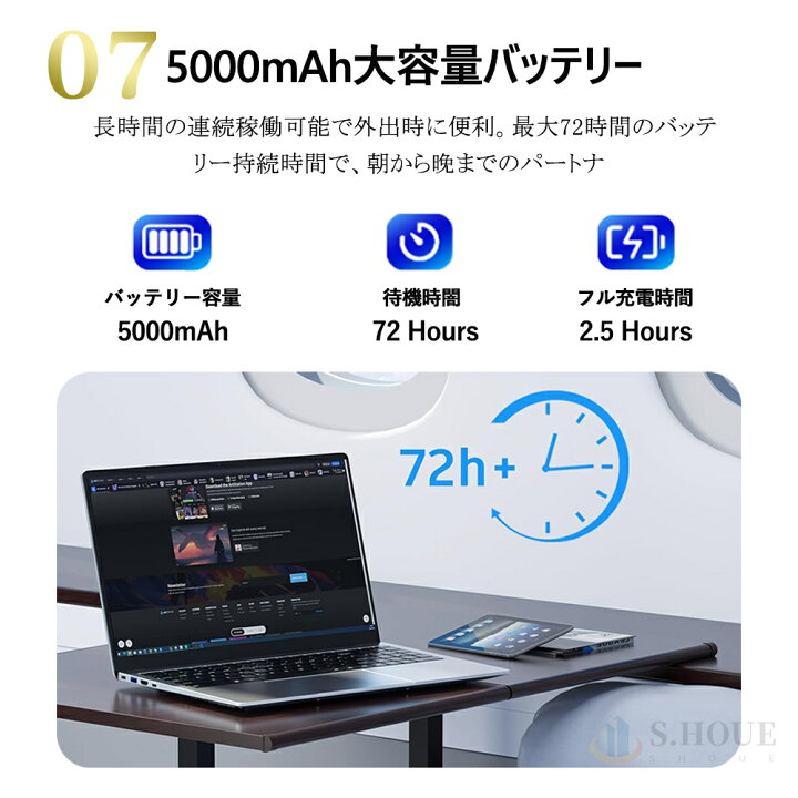 楽天市場】【新品】ノートパソコン office付き 第12世代 CPU フルHD 