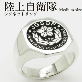 航空自衛隊 シグネットリング カレッジリング Lサイズ 航空 自衛隊 空自 防衛省 自衛官 印台 印台リング メンズリング シルバーリング シルバー シグネット ピンキー リング シルバー925 メンズ ユニセックス