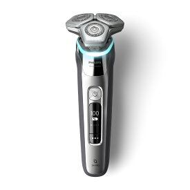 髭剃り 電動シェーバー メンズ 電動 フィリップス S9000シリーズ 回転式 充電式 S9985/50 防水 お風呂剃り 丸洗い 純正品 正規品 洗浄器付き オイル差し不要 コードレス アプリ連動 Philips 電気シェーバー