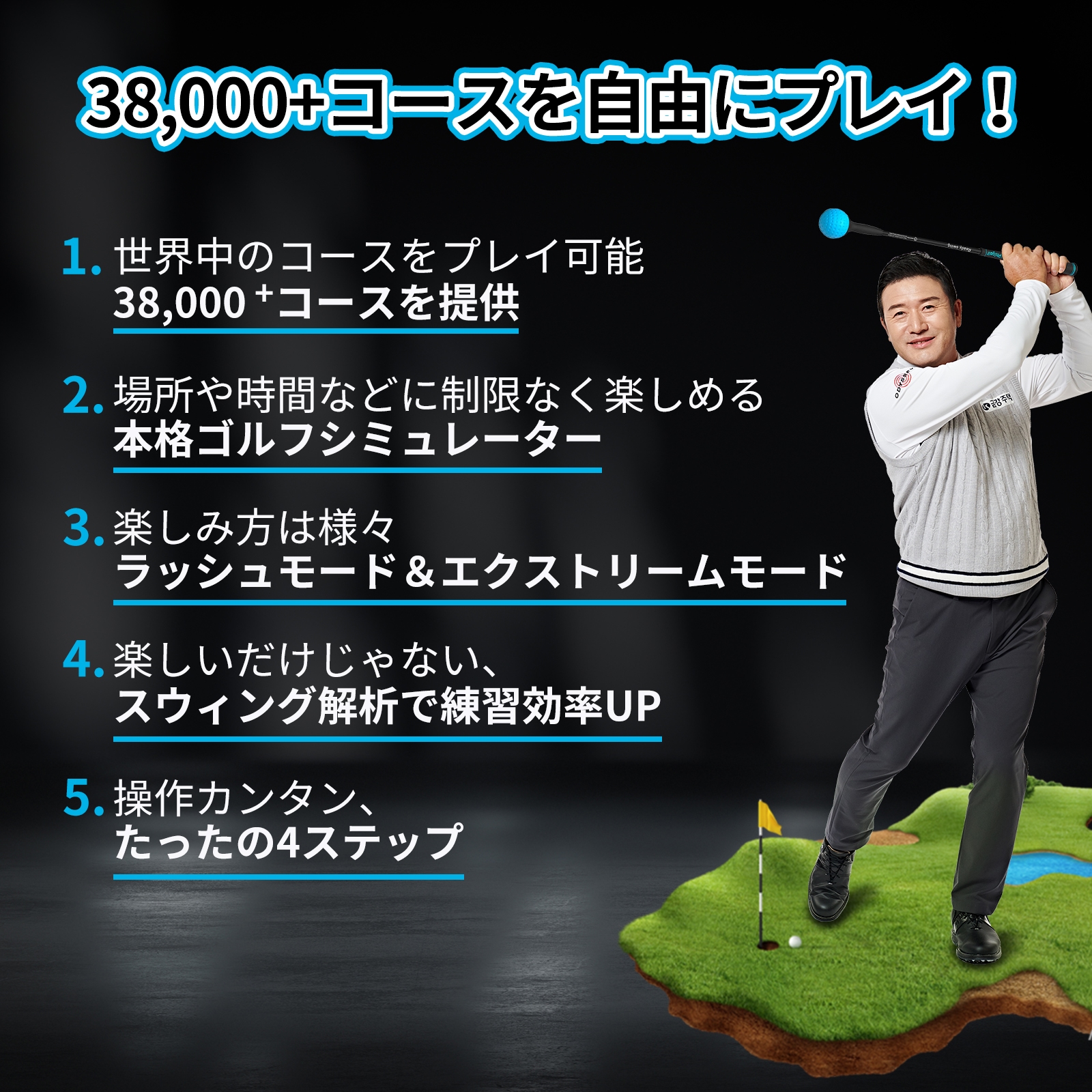 楽天市場】ポイント付 Phigolf WTE【日本公式】ゴルフ練習器具