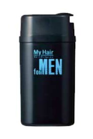 【ポイント10倍】新登場！お試し用マイ・ヘアーforMEN(約10日分)安心安全な植物性微粉末で薄毛を簡単、自然に隠します！《あす楽対応》