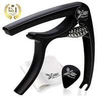 ◆楽天1位◆ Phoenix カポタスト フェニックス ワンタッチ ギター カポ タスト お手入れ用 ファイバーク…