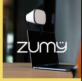 Zumy ウェブ会議用拡散照明 USB 間接照明 拡散光 ウェブ会議 zoom ノートPC クラウドファンディング Makuake