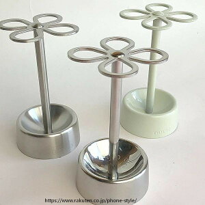 �yDULTON�zCH03-H92ST CH03-H92MF�@Stainless flower shaped 4-HOLES TOOTHBRUSH HOLDER Satin �X�e�����X�t�����[�^���u���V�z���_�[�@�T�e���@�~���[�t�B�j�b�V���i���ʎd��j�@�y��`�O�X�֑������z���u���V�X