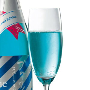 送料無料\割引クーポン配布/ 限定流通 ブルースパーリングワイン 750ml 1本 青いワイン シャンパン マツムラ酒販 山梨 富士山 お土産 ギフト プレゼント ワイン好き ワイン県 デザートワイ