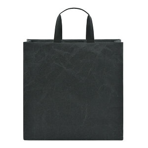 送料無料\割引クーポン配布/SIWA 紙和 バッグ スクエア M ブラック メンズ レディース兼用 防水 強化和紙 大直 おしゃれ 山梨 富士山 お土産 お歳暮 お中元 母の日 ギフト プレゼント 誕プレ