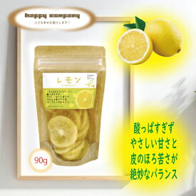 ＼割引クーポン配布／ドライフルーツ レモン 90g 1袋 檸檬 大容量 お買い得 チャック付パック 小袋入 携帯用 フルーツ セミドライ ダイエット 持ち運び 小分け コンビニ 朝ごはん おやつ 駄菓子 洋菓子 砂糖菓子 常温 山梨 土産 買い忘れ お取り寄せ お歳暮 女子力 ビタミン