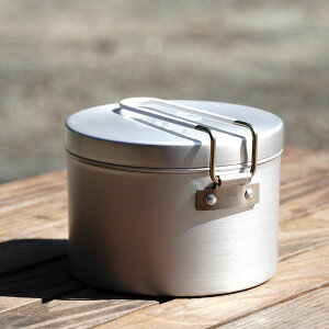 \割引クーポン配布/丸メスティン 720ml 大容量 SURIDANE BASE Version 1個 約2人前 蒸し器 炊飯 炊き込み ごはん 白米 イタダキワークス アウトドア BBQ キャンプ ソロキャン 鍋料理 吉田のうどん ほ