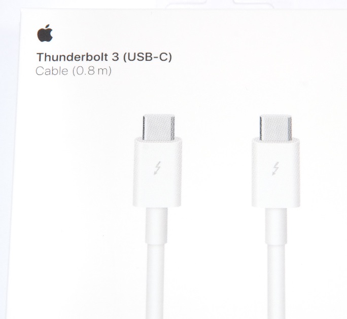 新品apple 純正品 Thunderbolt3 USB-Cケーブル0.8m
