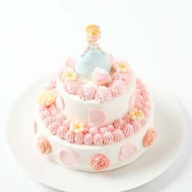 2段デコレーションケーキ 結婚記念日 誕生日お祝い ウェディングケーキ バースデーケーキ