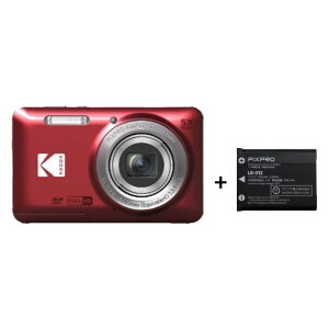 KODAK�m�R�_�b�N�nPIXPRO�f�W�^���J���� FZ55 ���b�h / �u���b�N �o�b�e���[�Z�b�g�@�i�f�W�^���J���� �R���p�N�g�f�W�^���J���� �R���f�W �f�W�J�� �R�_�b�N KODAK FZ55RD2A FZ55BK2A �o�b�e���[ LB012 