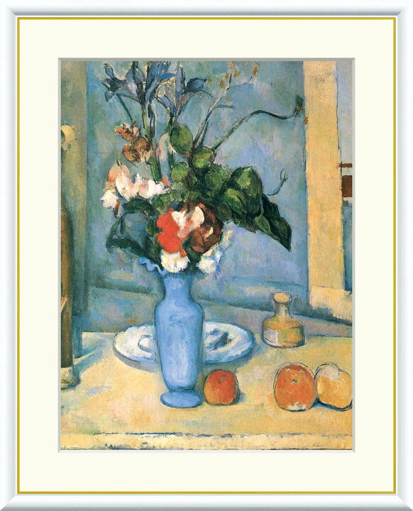 マイテ デルテイユ￼「スペインの花瓶」有名フランス人画家額56×47絵37 